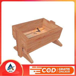 Rak Bawang Dan Bumbu Dapur Estentik Rak Dapur Kayu Serbaguna