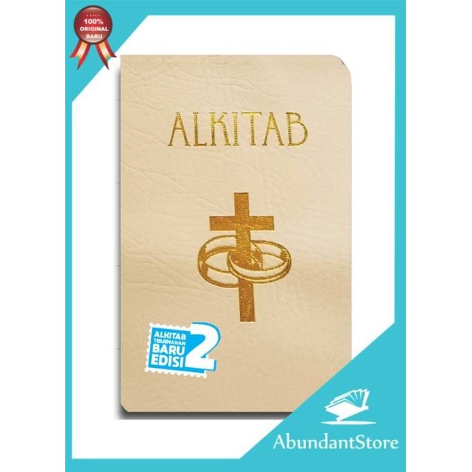 Alkitab Pernikahan Ukuran Sedang - Alkitab 052 TI Wedding - LAI //911