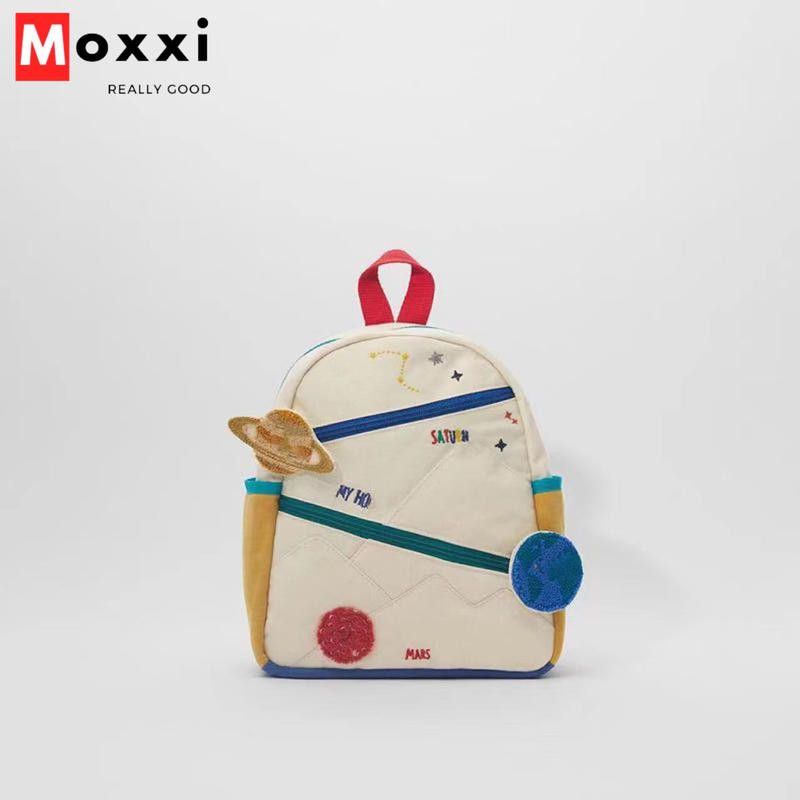 Tas Sekolah Ransel Planet Anak Ransel Blok Planet Anak Perempuan Bayi