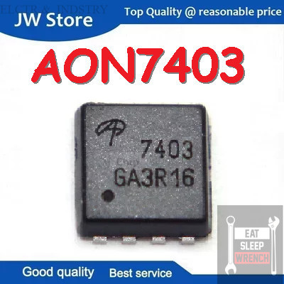AON7403 AO7403 AON 7403 30V P Channel MOSFET IC Transistor dan mosfet