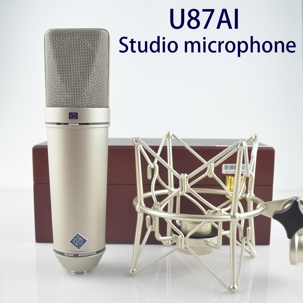 Free Shipping U87AI studio microphone ultimate studio standard Microphone for Pro studio recording g