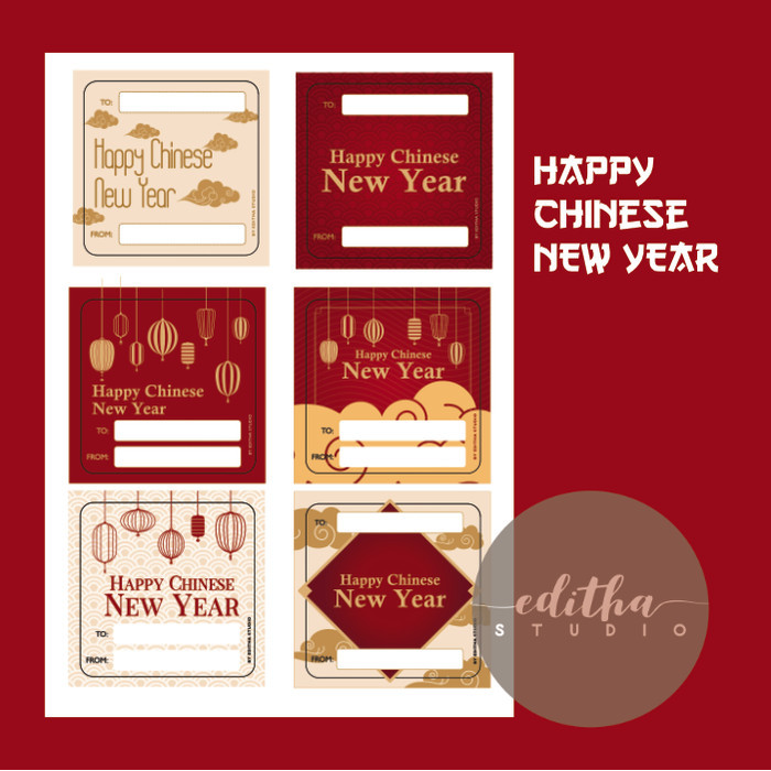 

Gong Xi Fa Cai Sticker Pack | Stiker Imlek Chinese New Year - Chinese NewYear