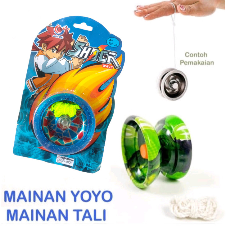 Mainan anak yoyo blazing Teens Legendary Warriors warna warni