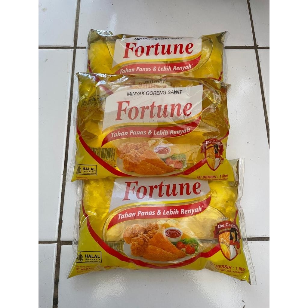 

Fortune Bantal Minyak Goreng Kemasan 1 Liter