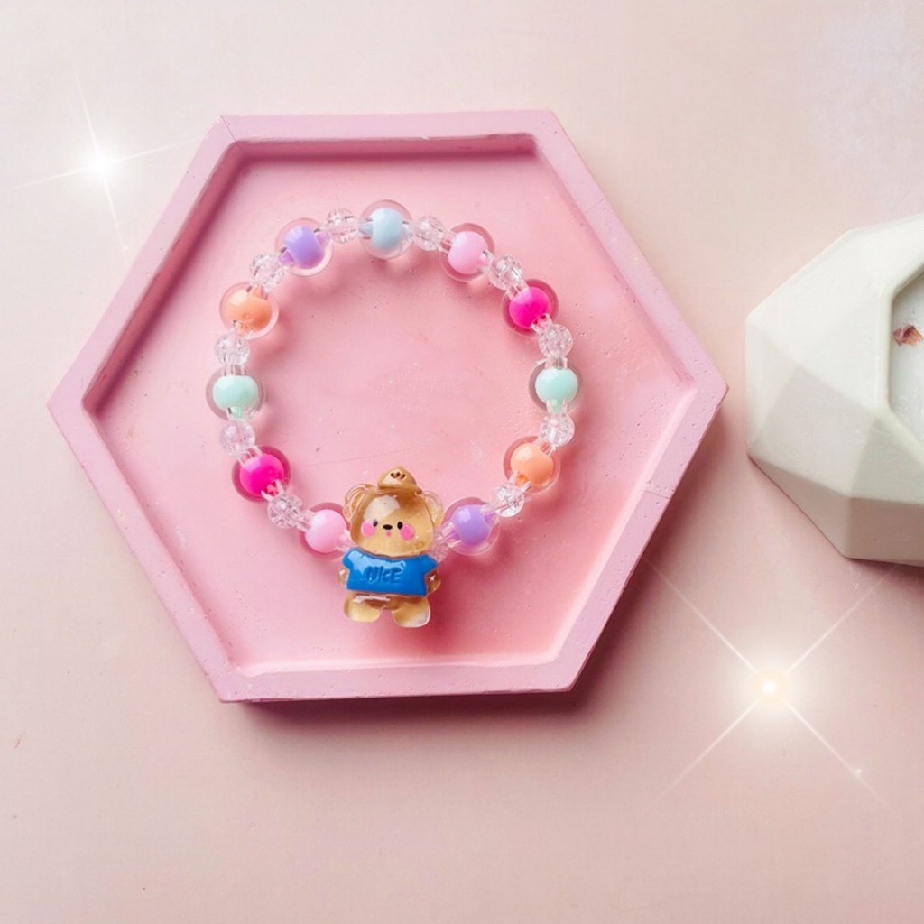Beads Bracelet korea/Gelang Manik korea model lucu / GELANG MANIK ANAK PEREMPUAN l GELANG MANIK KORE