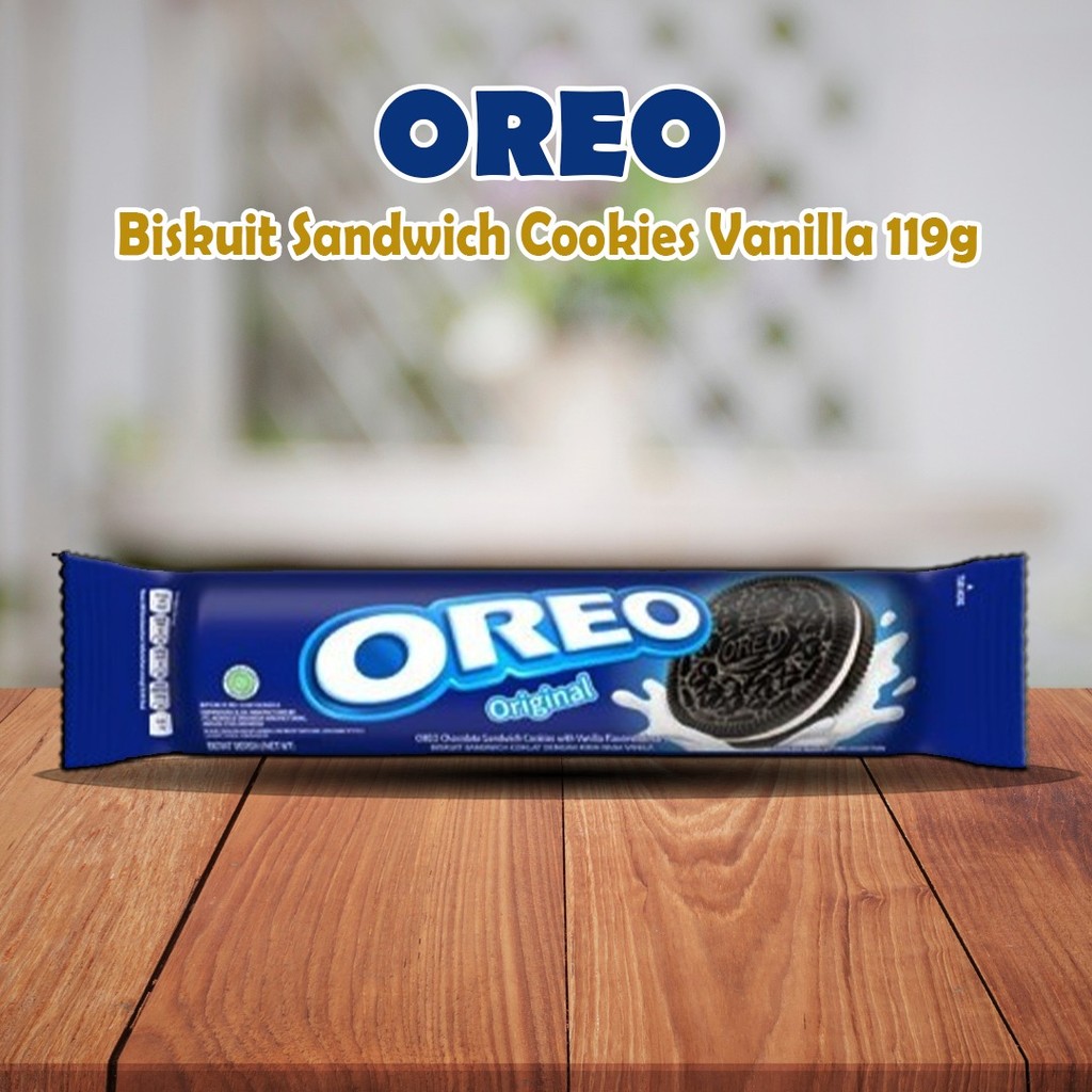 

Oreo Chocolate Sandwich Cookies Vanila
