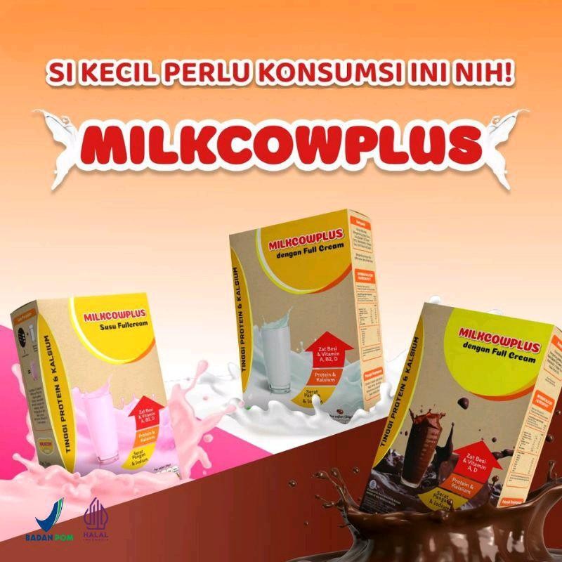 

(Promo) Milkcow Plus Susu Bubuk Kaya Kalsium & Protein - 500gr - Dairy Milk