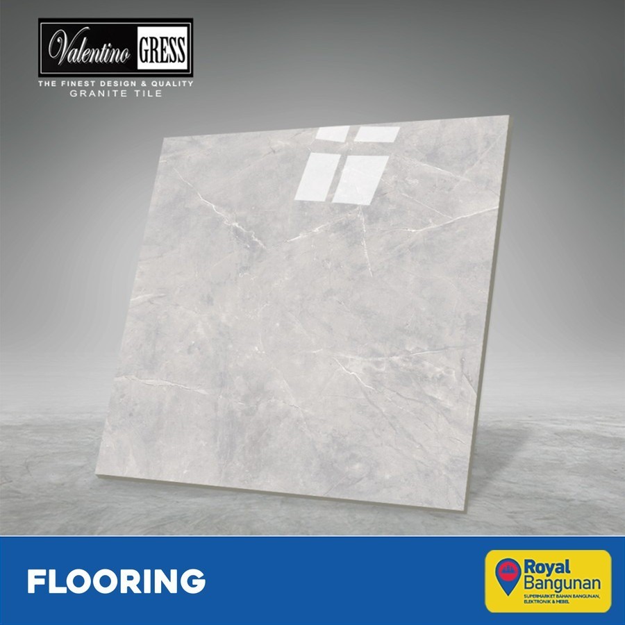 GRANIT LANTAI VALENTINO GRESS GRANITE 80x80 CM - BULGARI GREY