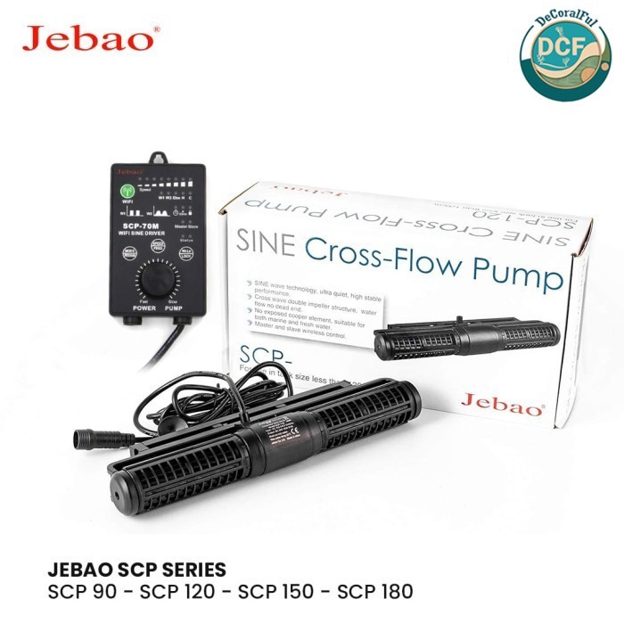 Jebao Cross Flow Wavemaker SCP 90 (Wavemaker Air Laut 10200 Lph)