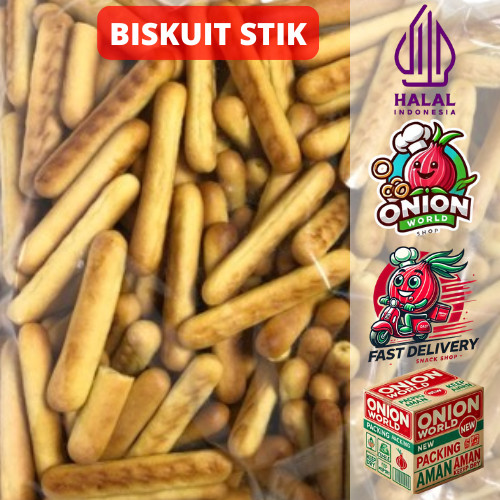 

COD 100gr Kue Biskuit Stick Jari Ayam