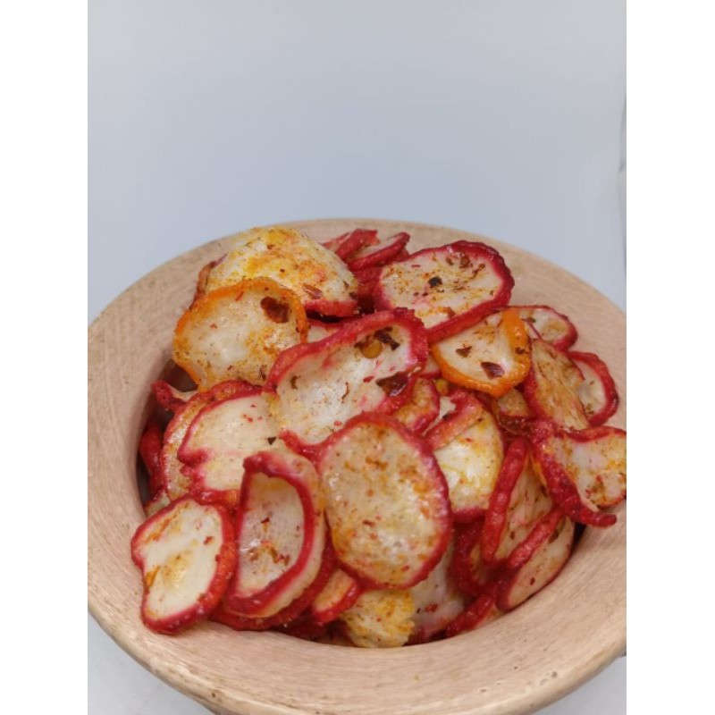 

1kg kerupuk seblak kencur pedas super fresh