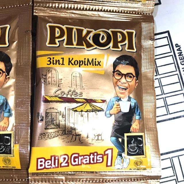 

Pikopi 3in1 KopiMix 1 Renceng 10 Sachet Pcs - Kopi Mix Coffee Dus