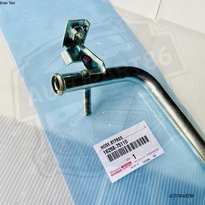 Pipa Bypass Hose Bypass Toyota Inova Model Besi Lebih Safety 16268-75110