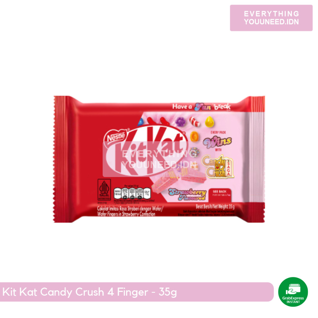 

Kit Kat Candy Crush 4 F - 35g