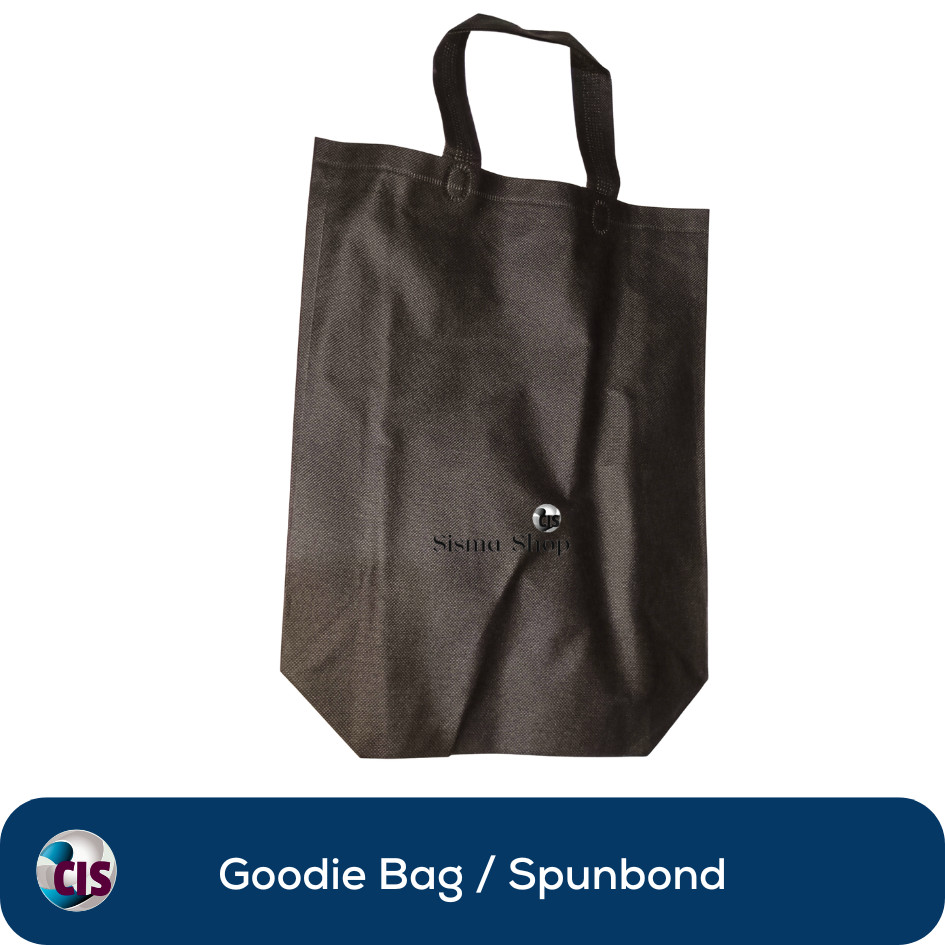 

Goodie Bag 24X22X28 Warna Hitam - Tas Spunbond 24 X 22 X 28 Warna Hitam