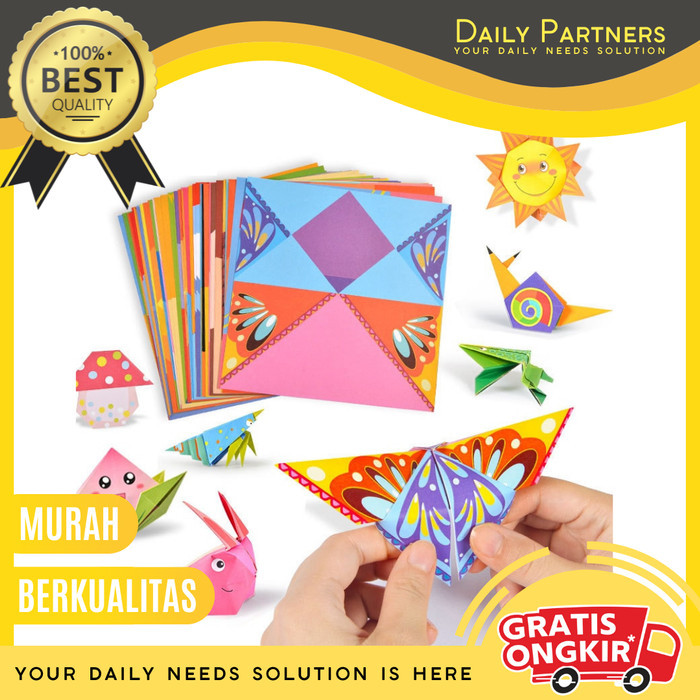 

best -Folding Character M7 Origami Paper Edukasi Kreatifitas Anak