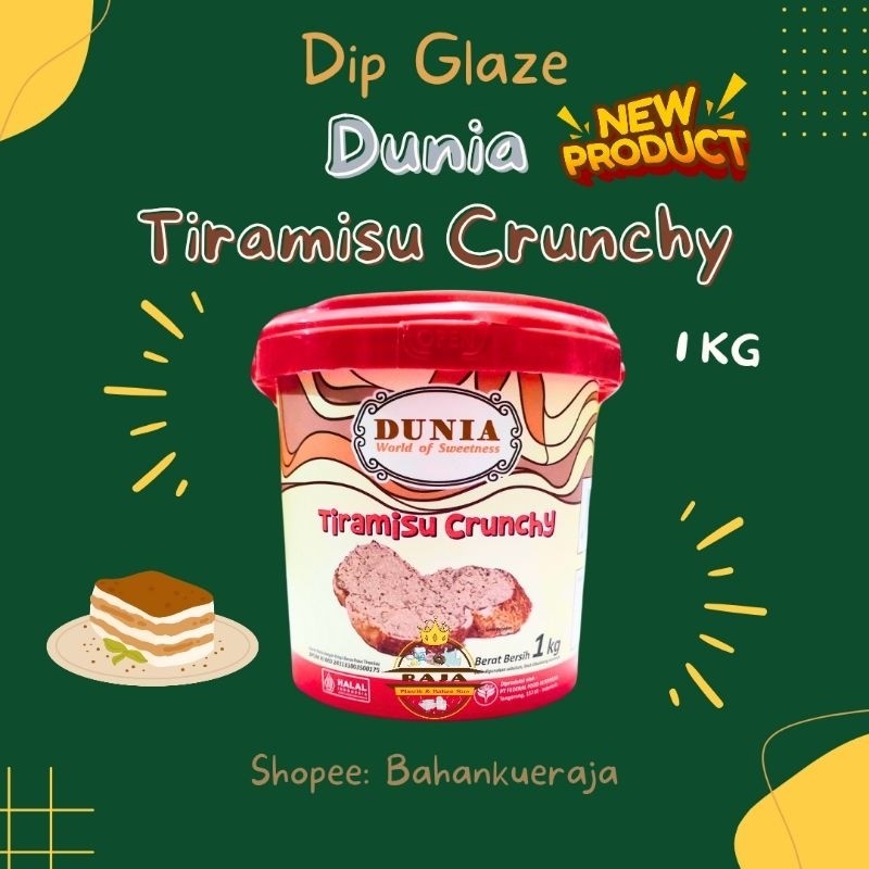 

Dunia Tiramisu Crunchy Spread 1 KG