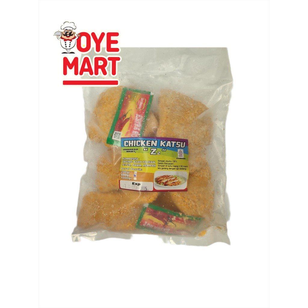 

CITETA CHICKEN KATSU Z WITH SAUCE 500GR / DAGING AYAM FILLET