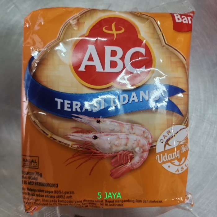 

terasi udang abc 80 gr isi 20×4gr pcs