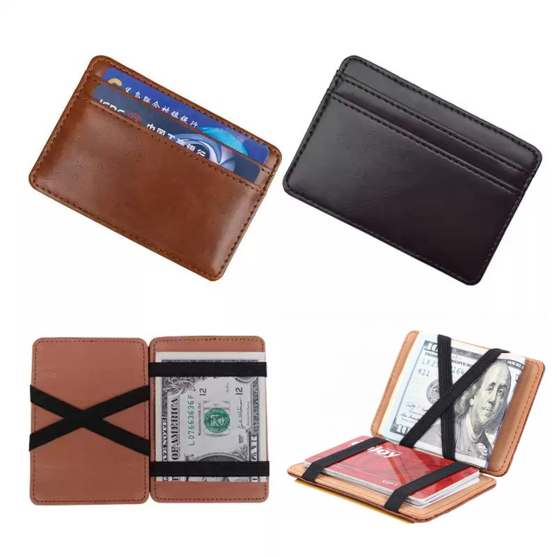 CARAT Wallet Dompet Kartu Dan Uang Lipat Pria Wanita Card Holder/Dompet Kartu Dan Uang Kertas Pria W