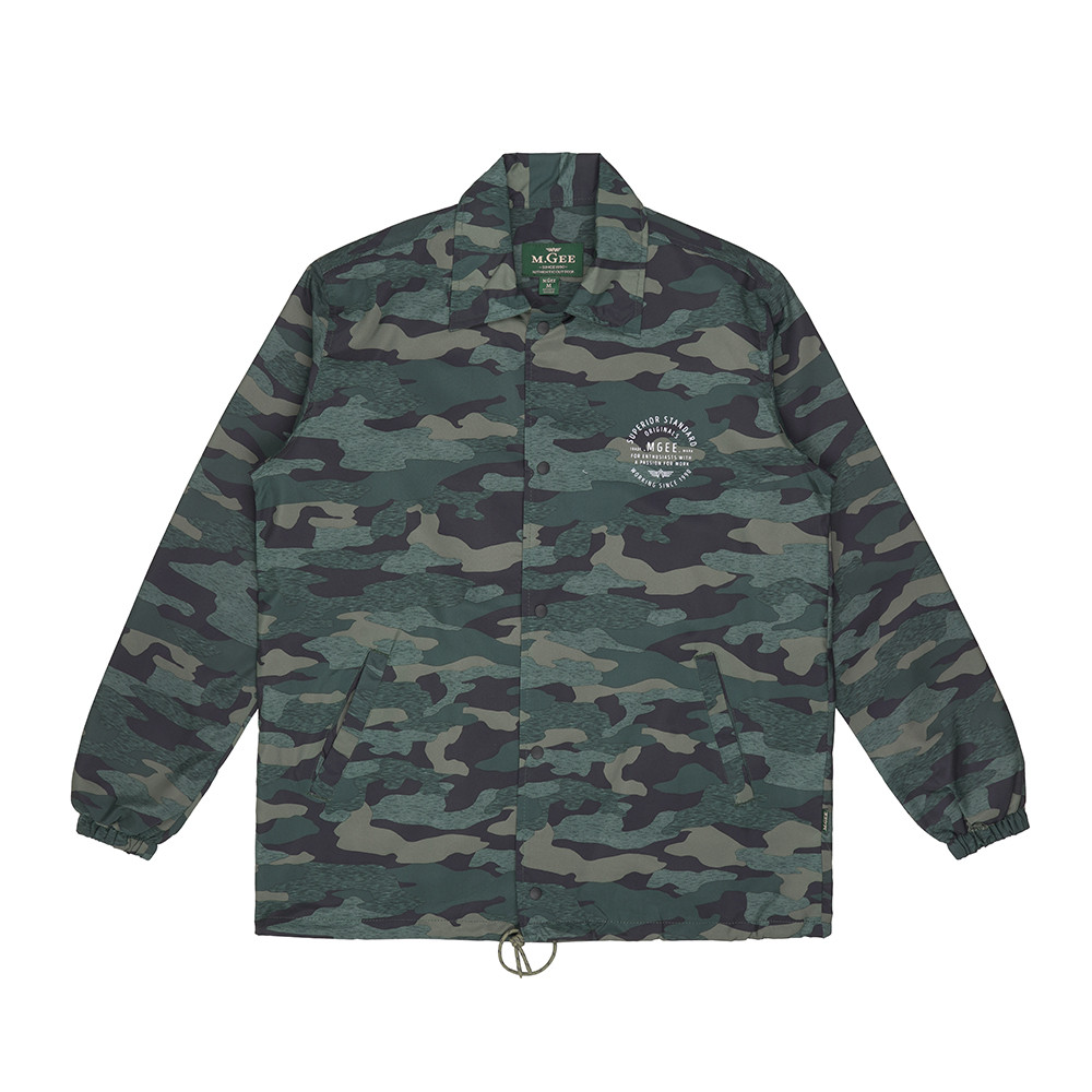 MGee Jaket Coach Camo Jacket Casual Street Wear Hayden CKLR001