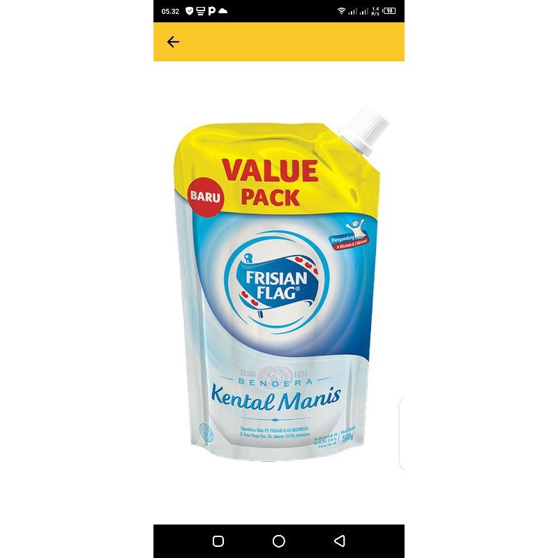 

frisian flag 560ml