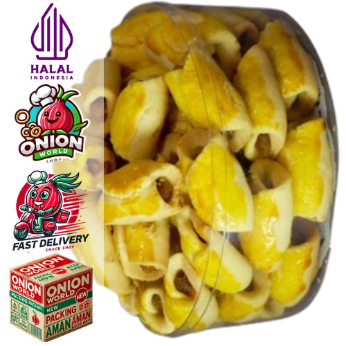 

UWD Nastar Gulung 500g Nastar Lipat Kastengel Kue Lebaran Kue Kering Kue Selai Nanas Viral