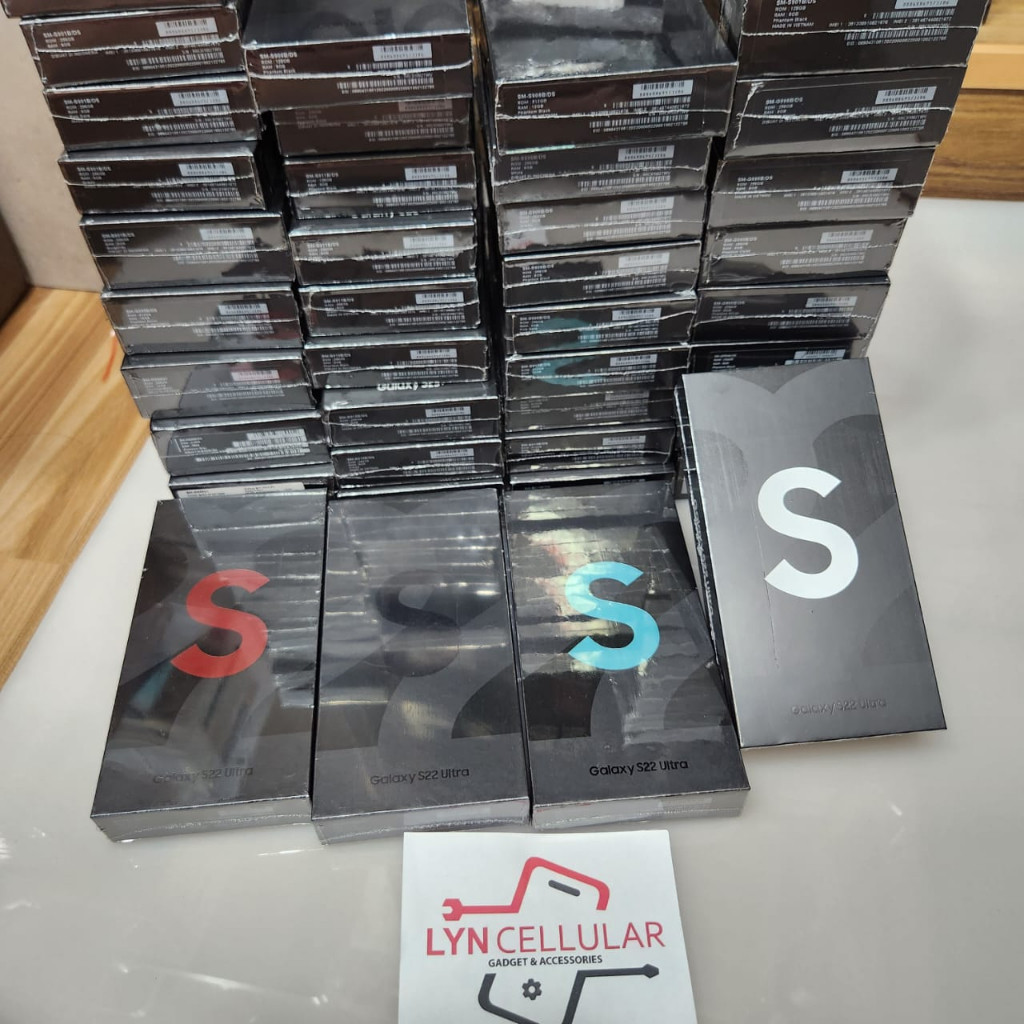 SAMSUNG GALAXY S22 ULTRA 5G - 1TB / 512GB / 256GB / 128GB - JAMIN ORIGINAL 100% RESMI BNIB