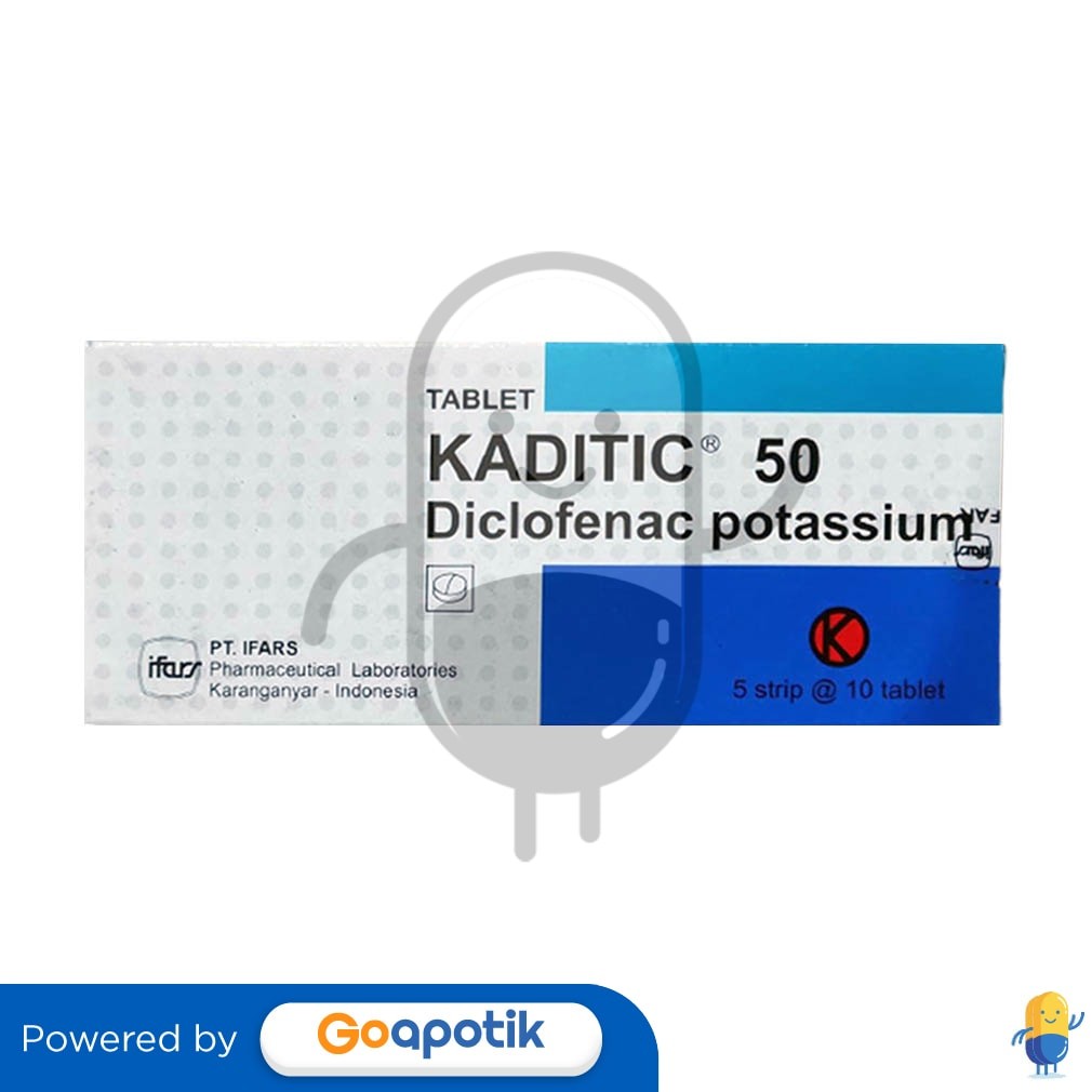 Kaditic 50 Mg Box 50 Tablet