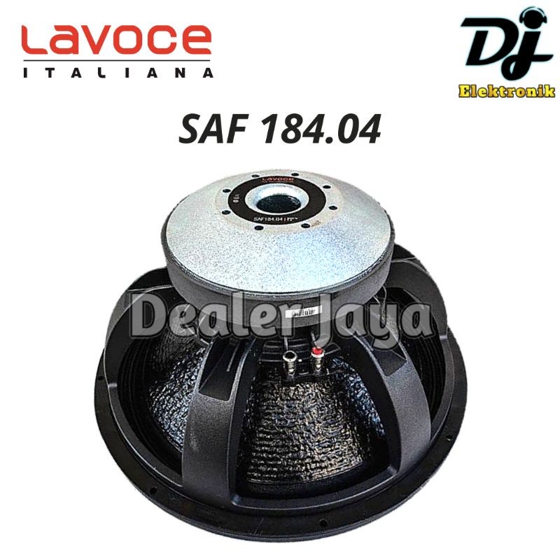 Speaker Komponen Lavoce SAF 184.04 / SAF184.04 / SAF 184 - 18 inch