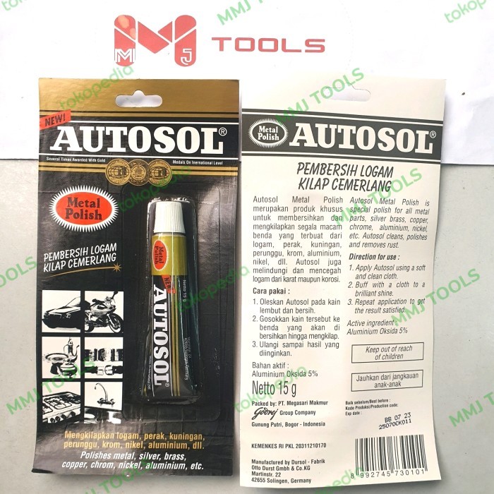 Autosol 15 gram - Metal polish AUTOSOL