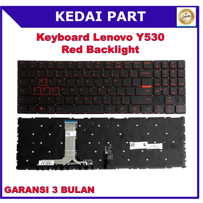 Keyboard Lenovo Legion Y530 Y530-15 Y530-15ICH Y530-15ICH-1060 Y530P Y7000P RGB Backlight Backlite -