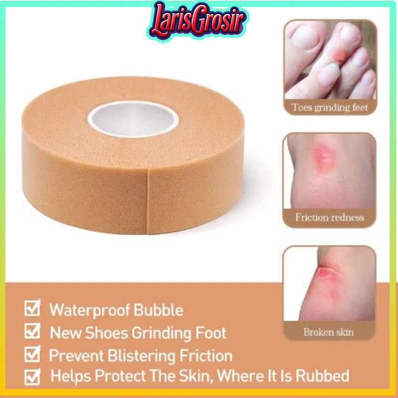 COD Makassar Roll Plester Pelindung Kaki Anti Lecet Serbaguna / Stiker Tape Pelindung Tumit Dan Jari