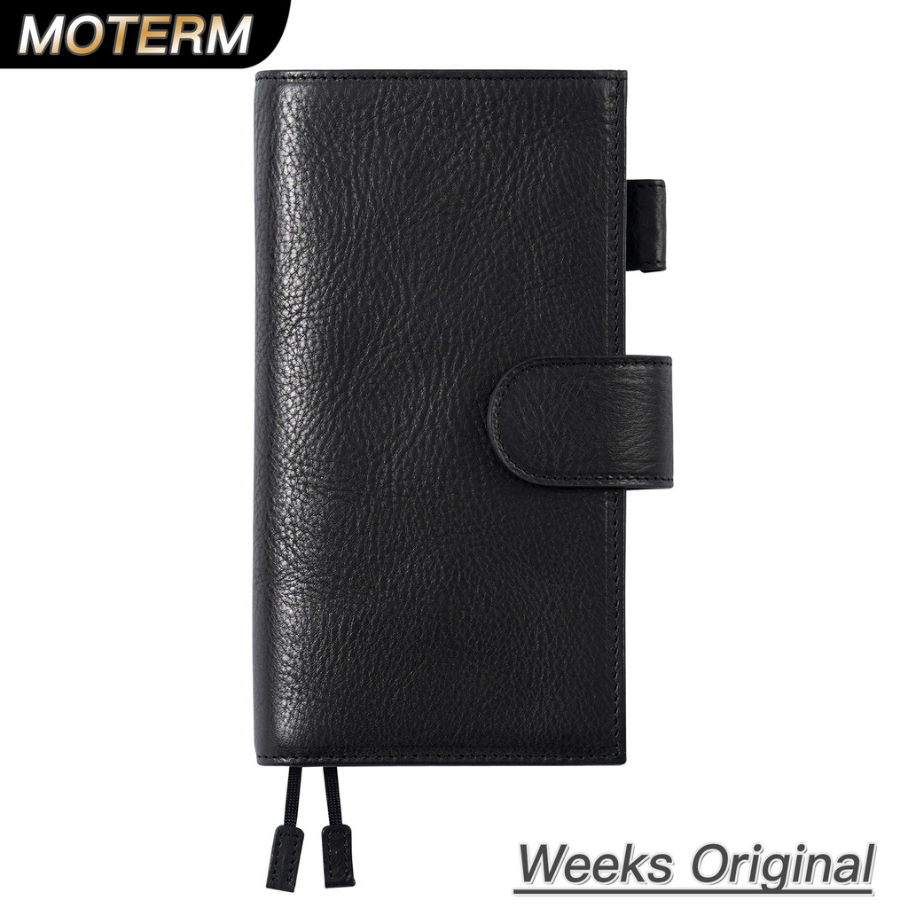 

Moterm Original Weeks Cover for Hobo Week Full Grain Veg Tanned Leather Planner Genuine Cowhide Notebook Diary Organizer Journal