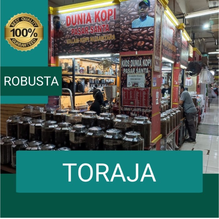 

Kopi Robusta Toraja 1 kg - Biji