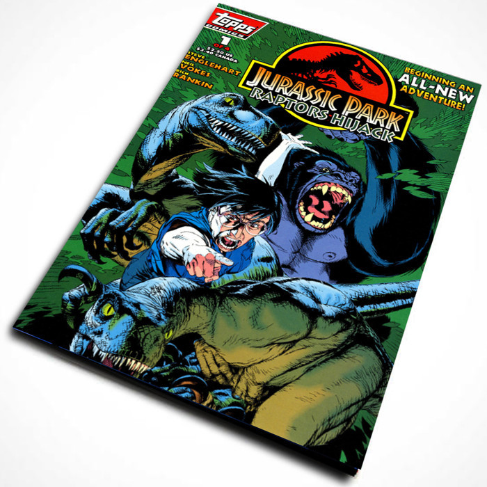 SS56 Komik Jurassic Park Raptors Hijack - 1