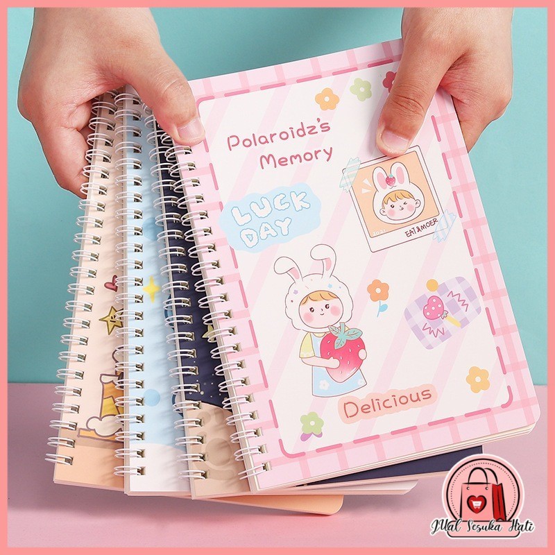 

Notebook Ring Motif Random A5 / Buku Tulis Sekolah Isi 60 Lembar / Buku Catatan / Buku Diary / Buku Tulis Random Y3435