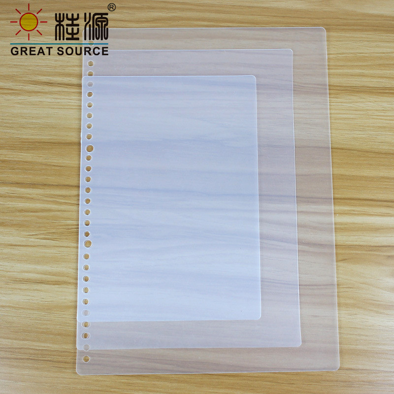 

Makeasy A5 Journal Cover PP Color Cover 20 Holes Binder Ring Notebook Cover Shool Office File Cover Cover (240PCS)