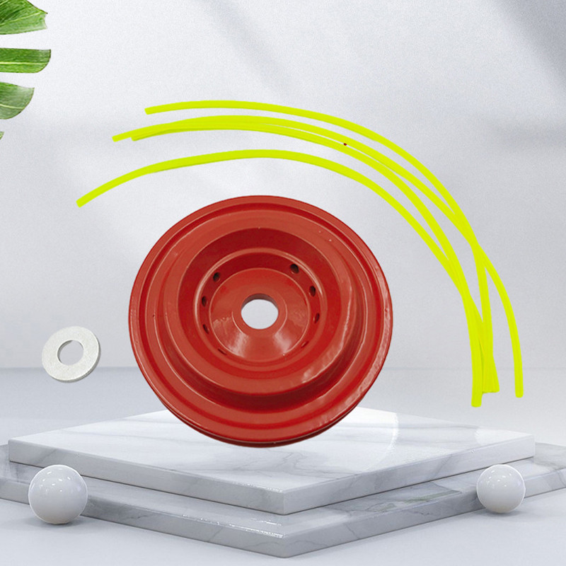 Apligod TRIMMER LINE + DUDUKAN POTONG RUMPUT / SENAR POTONG RUMPUT