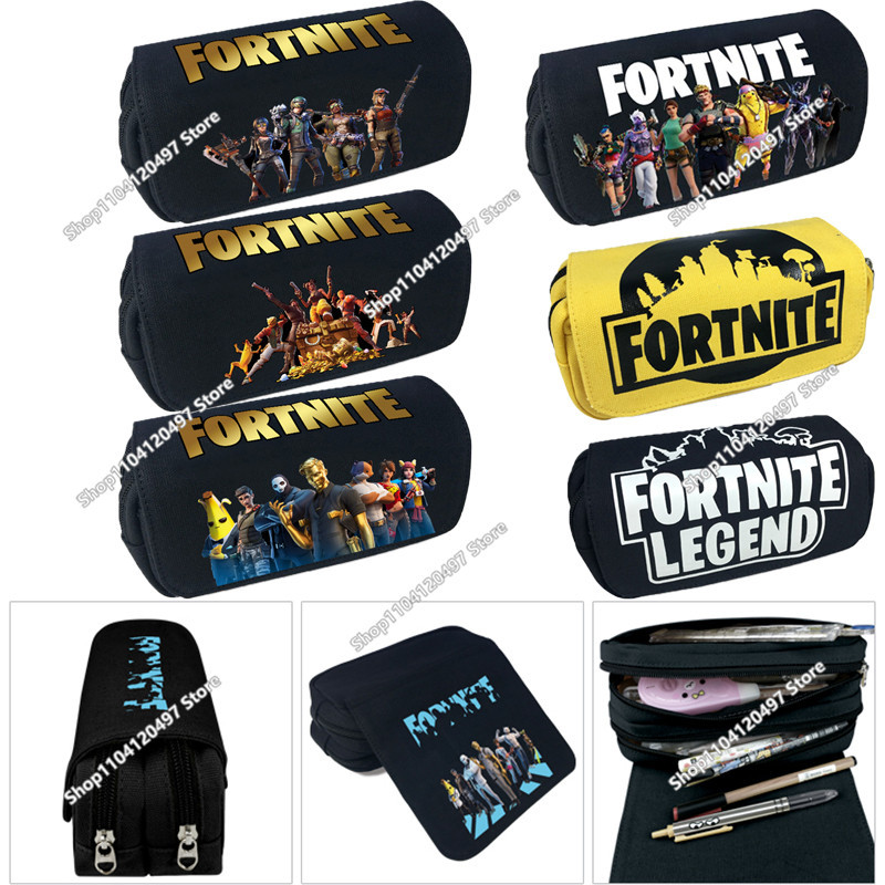 

FortniteS Peely Student PencilCase Large Capacity Zipper Waterproof Pencils Bag Pencil Case Stationery School Supplies Gift