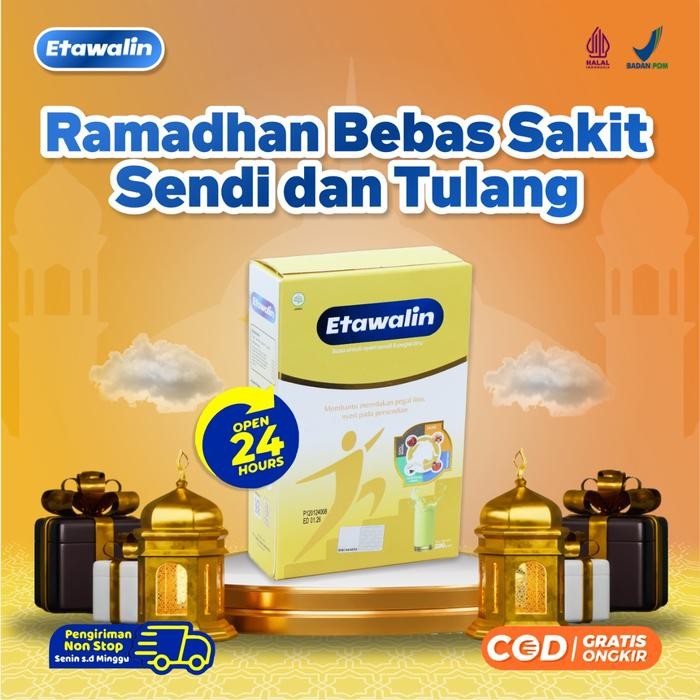 

Susu Etawalin Original Atasi Nyeri Sendi dan Tulang Reumatik Asam Urat - 1 BOX