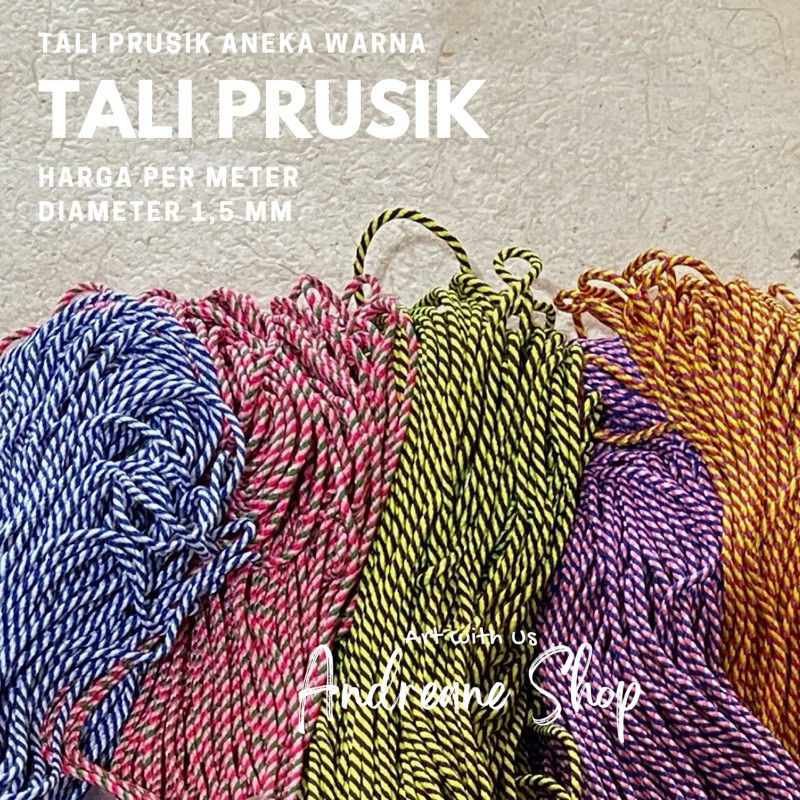 Tali Gelang Prusik 1,5 mm ( per meter)
