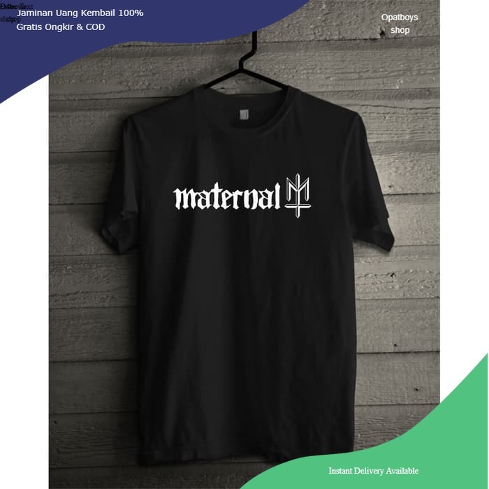 BAJU KAOS T-SHIRT DISTRO KEREN PRIA WANITA MATERNAL COTTON COMBED 30s HIGH QUALITY PREMIUM