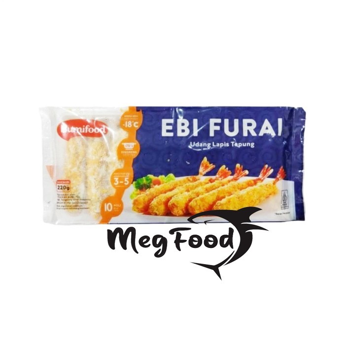 

Seafood Olahan Bumifood Ebi Furai 220 Gram