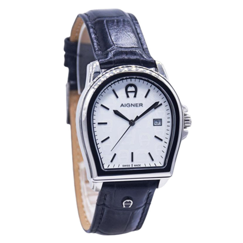 JAM TANGAN AIGNER ORIGINAL - JAM AIGNER ARWGA4810005 - VERONA - Men LA - Hitam - Kulit - Jamdunia / 