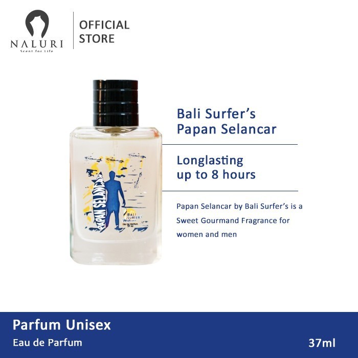 "D.LTA" - READY STOCK Parfum Original Bali Surfers EDP 37ml - Papan Selancar