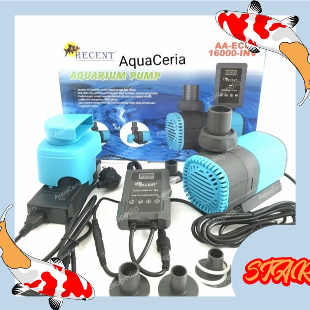 pompa celup air kolam kelas dewa RECENT AA ECO 16000