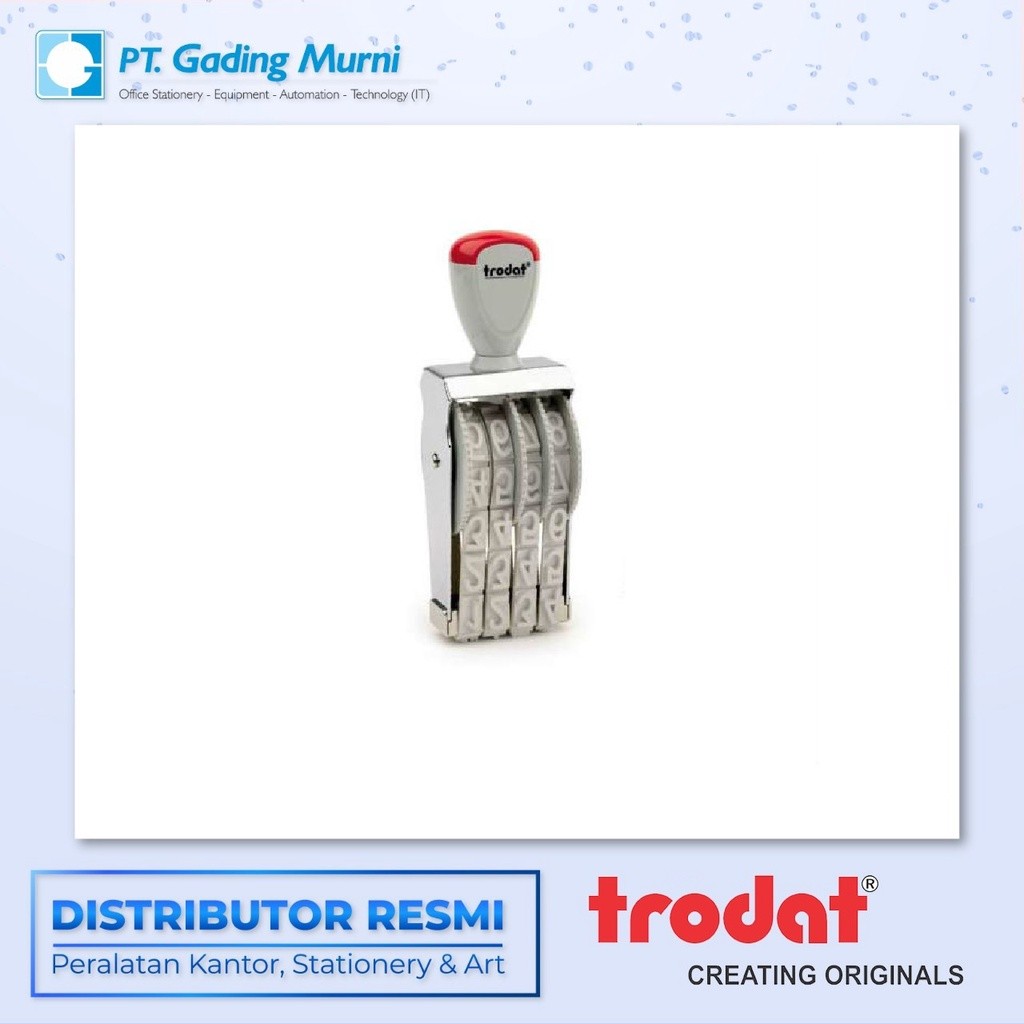 

Trodat Stempel 1534 3mm 4 digit