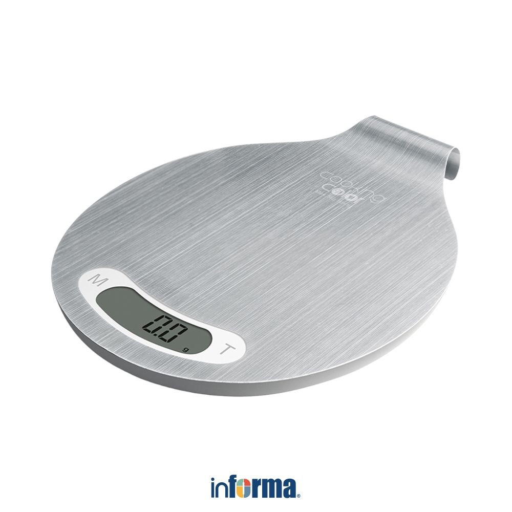 Informa Cooking Color Emery Timbangan Dapur Digital - Abu-Abu Kitchen Scale Alat Pengukur Berat Baha