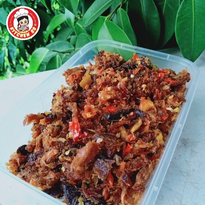 

✨TERLARIS -Cakalang asap suwir Khas Manado 400gr - sedang